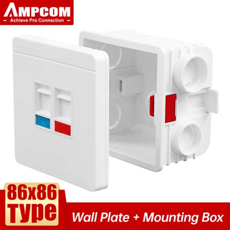 86 standard junction box|wall mounted gang junction boxes.